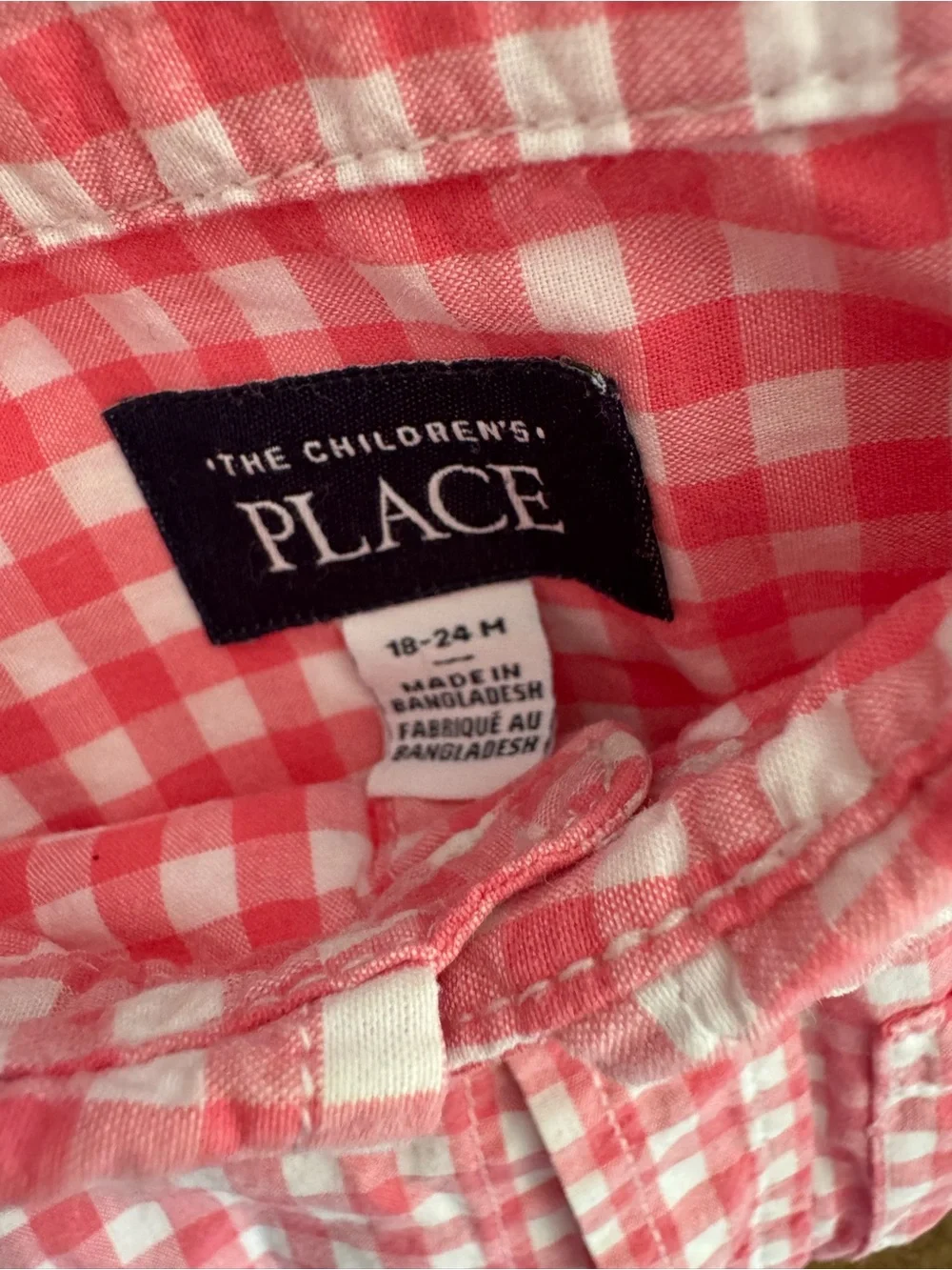 The Childrens Place soft check